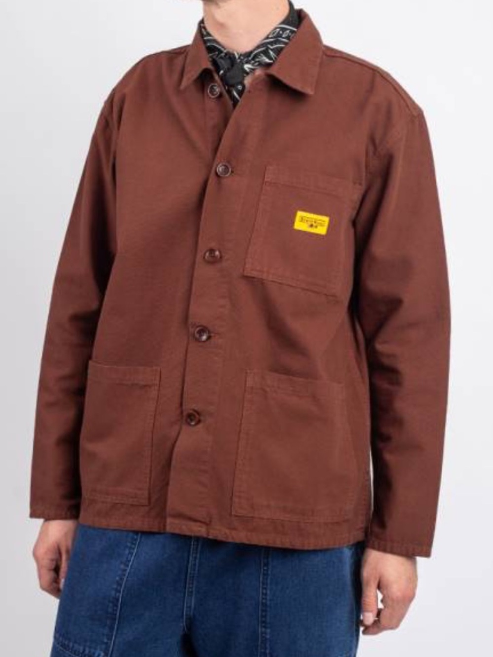 Men's Brown Workwear Chore Jacket